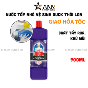 Chai Tẩy Bồn Cầu Duck Thái Lan - Chai Khử Mùi Bồn Cầu Diệt Khuẩn Siêu Sạch Tiết Kiệm 900ml - TBC02