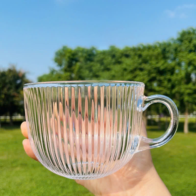 Shop sỉ combo 2 Ly Thuỷ Tinh Hình Bầu Đế Sọc - Ly Thủy Tinh Cao Cấp 400ml 8.2x9.6x10.1cm Shop sỉ combo 2 Ly Thuỷ Tinh Hình Bầu Đế Sọc - Ly Thủy Tinh Cao Cấp 400ml 8.2x9.6x10.1cm