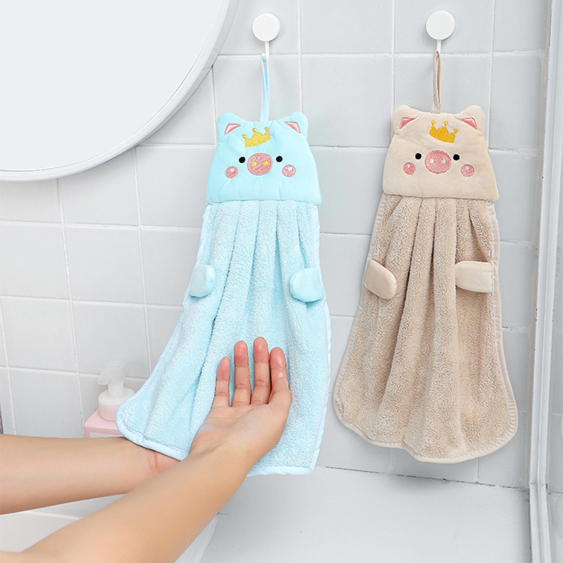 26074_22096074207-926106303_20250125101235-12.jpg Khăn Lau Tay Hoạt Hình Vải Bông Mềm Mại - Khăn Siêu Mịn Thấm Nước Tốt 35x24cm - KLT03