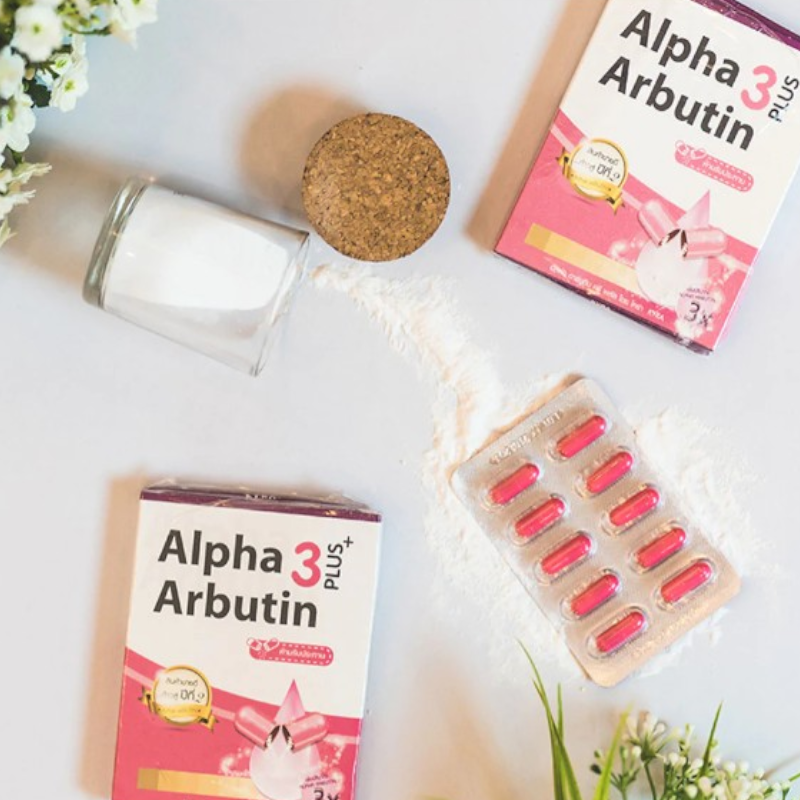 26102_c_20250206184114-2.png Viên Bột Kích Trắng Body Kyra Alpha Arbutin 3 Plus+ Thái Lan - Hộp 10 Viên - 1016010053894