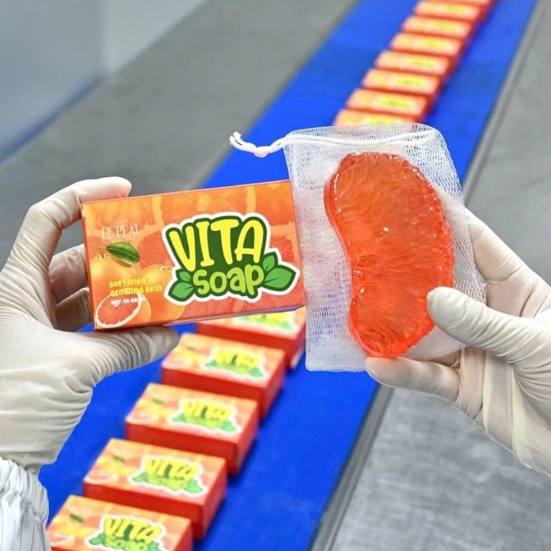Xà Bông Rửa Mặt Trắng Da Bưởi Vita Soap 85g Le Peau - Combo 2 (1 Bưởi + Tặng 1 Bưởi) Xà Bông Rửa Mặt Trắng Da Bưởi Vita Soap 85g Le Peau - Combo 2 (1 Bưởi + Tặng 1 Bưởi)