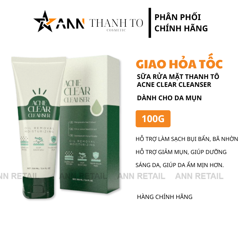 26117_10_20250319175715-2.png Sữa Rửa Mặt Thanh Tô Acne Clear Cleanser Dành Cho Da Mụn 100g - SRMTT