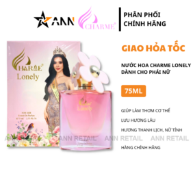 Nước Hoa Charme Lonely Mùi Nữ 75ml Phiên Bản Mới 2025 - NHCL2025