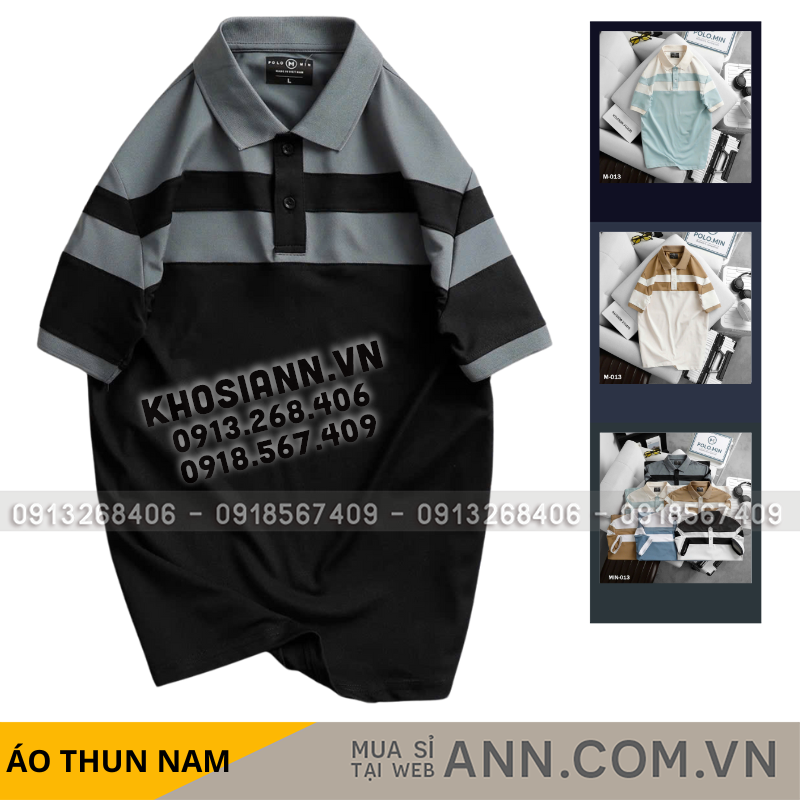 26170_he-thong_20250325180734-1.png Áo Thun Nam Cổ Bẻ Sọc Ngang Phối Màu Trẻ Trung (Có Size 3XL) - CS251