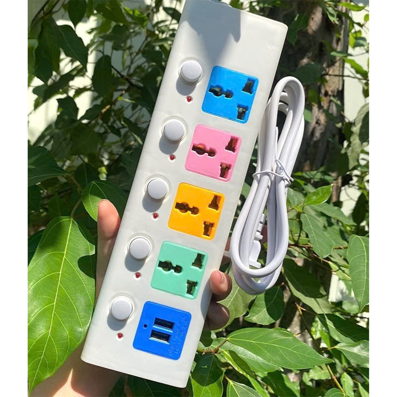 Chuyên sỉ ổ Cắm Điện 4m Đa Năng Kèm Sạc USB Chuyên sỉ ổ Cắm Điện 4m Đa Năng Kèm Sạc USB