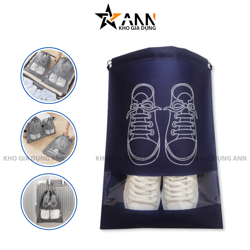26182_2_20250329153920-1.png Túi Đựng Giày Khỏi Bụi Bẩn - Túi Vải Để Giày Dép Túi Xách - Bảo Quản Giày Dép 43x28.5cm - TDGD01