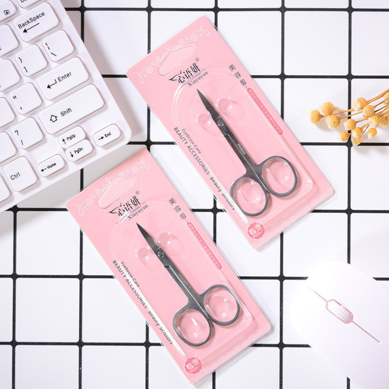 26183_8_20250329160403-1.png Kéo Cắt Tỉa Lông Mày Lông Mũi Mini - Inox Cao Cấp 9x4cm - KCTLM01