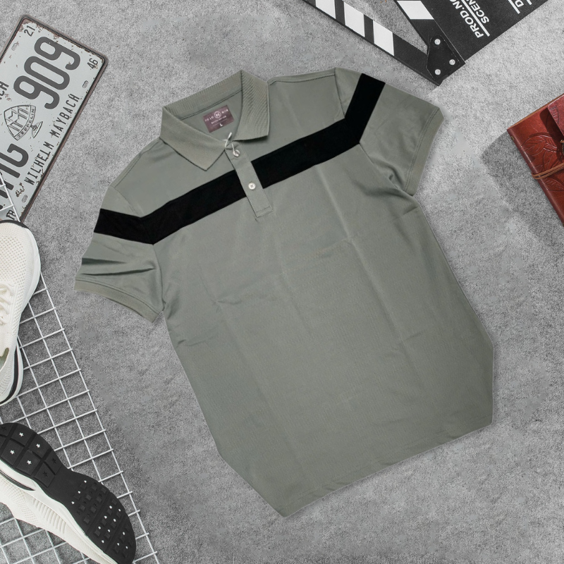 26200_cs250-5_20250401163554-12.png Áo Thun Nam Cổ Bẻ Họa Tiết Sọc Ngang Trước Ngực Bền Đẹp (Có Size 3XL) - CS250