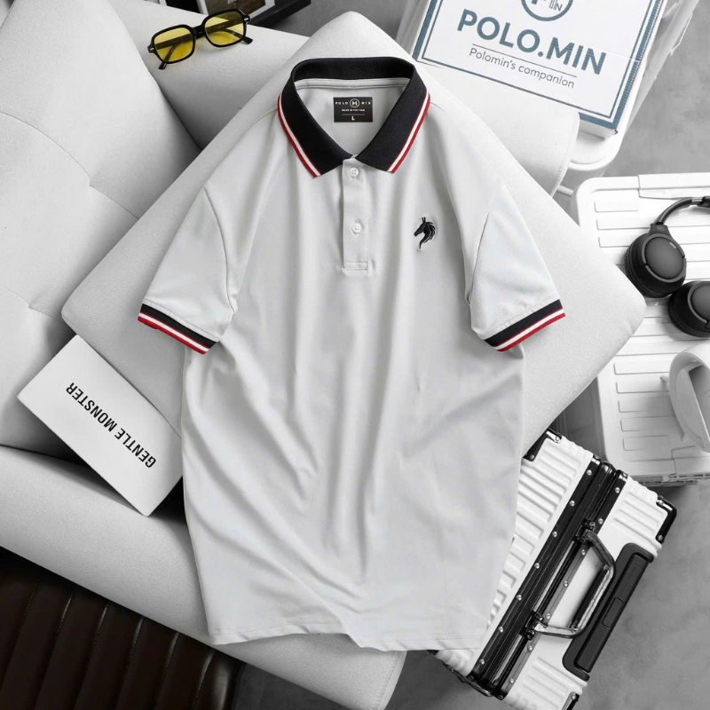 26203_cs258-4_20250401173700-4.png Áo Thun Nam Cổ Bẻ Thêu Logo Con Ngựa Viền Bo Tay Áo Bền Đẹp - CS258