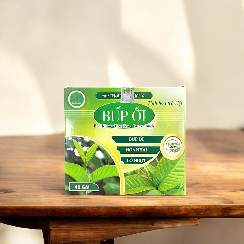 Kho sỉ trà Búp Ổi 40 Gói - Mộc Trà Bảo Khang Chính Hãng Kho sỉ trà Búp Ổi 40 Gói - Mộc Trà Bảo Khang Chính Hãng