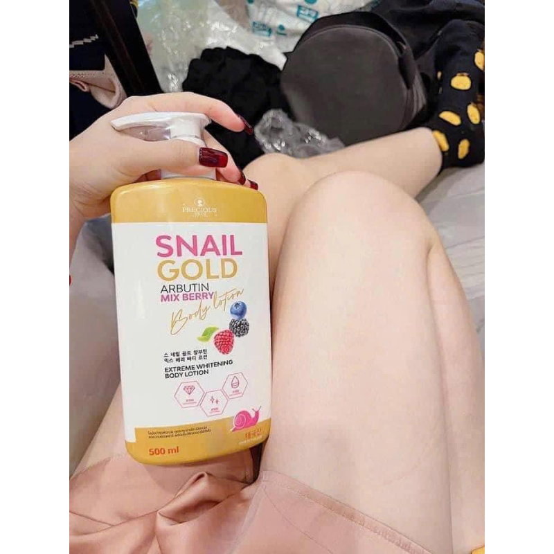 Bỏ sỉ sữa Dưỡng Thể Precious Skin Thái Lan Snail Gold Arbutin Mixed Berry Hỗ Trợ Dưỡng Sáng Da 500ml Bỏ sỉ sữa Dưỡng Thể Precious Skin Thái Lan Snail Gold Arbutin Mixed Berry Hỗ Trợ Dưỡng Sáng Da 500ml