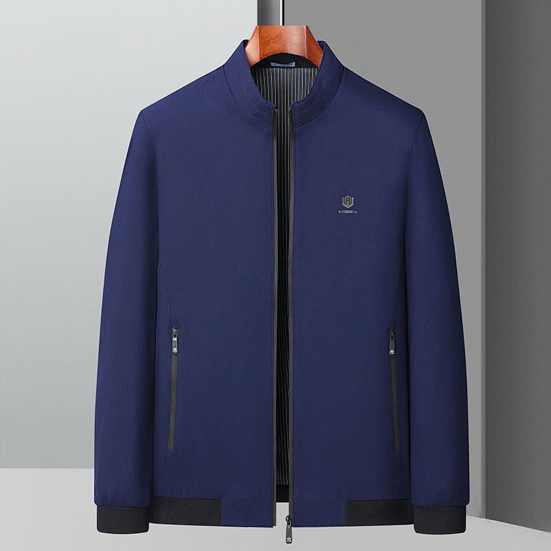 Bỏ sỉ áo Khoác Dù Nam Cổ Trụ Trong Lót Dù Sọc Có Túi Trong Cao Cấp Bỏ sỉ áo Khoác Dù Nam Cổ Trụ Trong Lót Dù Sọc Có Túi Trong Cao Cấp