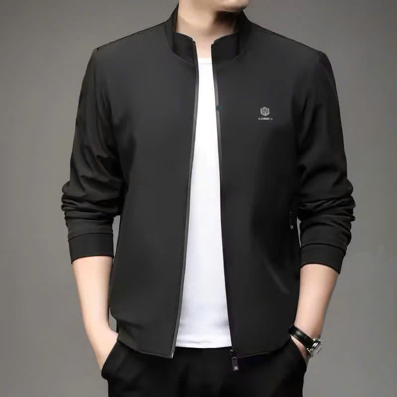 Bỏ sỉ áo Khoác Dù Nam Cổ Trụ Trong Lót Dù Sọc Có Túi Trong Cao Cấp Bỏ sỉ áo Khoác Dù Nam Cổ Trụ Trong Lót Dù Sọc Có Túi Trong Cao Cấp