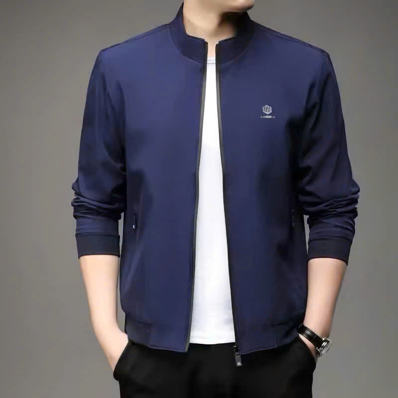 Bỏ sỉ áo Khoác Dù Nam Cổ Trụ Trong Lót Dù Sọc Có Túi Trong Cao Cấp Bỏ sỉ áo Khoác Dù Nam Cổ Trụ Trong Lót Dù Sọc Có Túi Trong Cao Cấp