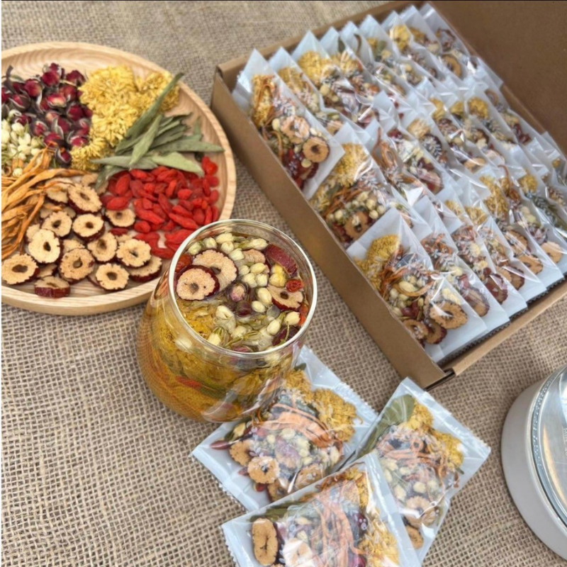 26306_6_20250422113729-4.png Trà Đông Trùng Hạ Thảo 300g Túi Zip 10 Gói - NTDTHTTZ300G