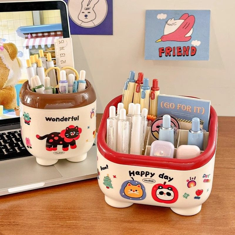 Hộp Đựng Bút Nhiều Ngăn - Hộp Đựng Mỹ Phẩm 7 Ngăn Dễ Thương 15×12,5x11cm Hộp Đựng Bút Nhiều Ngăn - Hộp Đựng Mỹ Phẩm 7 Ngăn Dễ Thương 15×12,5x11cm