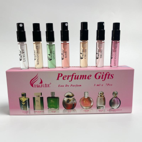 Bộ Dùng Thử Nước Hoa Charme 7 Mẫu Màu Hồng (4 Mùi Nam & 3 Mùi Nữ) Dung Tích 3ml/Chai