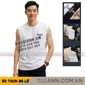 Áo Thun Ba Lỗ - Áo Sát Nách In Chữ ACADEMY NYC Trước Ngực Có Big Size - AB534
