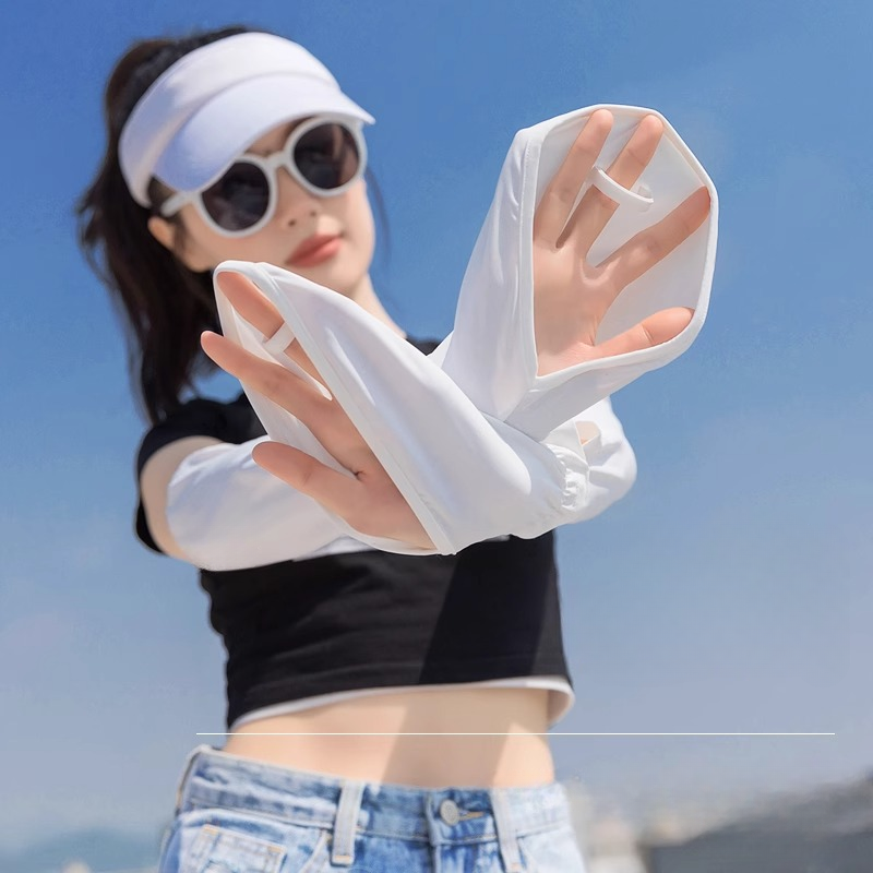 26431_6_20250611110903-1.png Cặp Găng Tay Dài Chống Nắng - Bao Tay Dài Vải Kim Cương Mềm Mịn - GTCN03