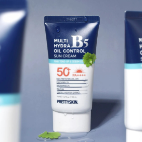 Kem Chống Nắng B5 PrettySkin 50ml Màu Xanh Dương Đậm