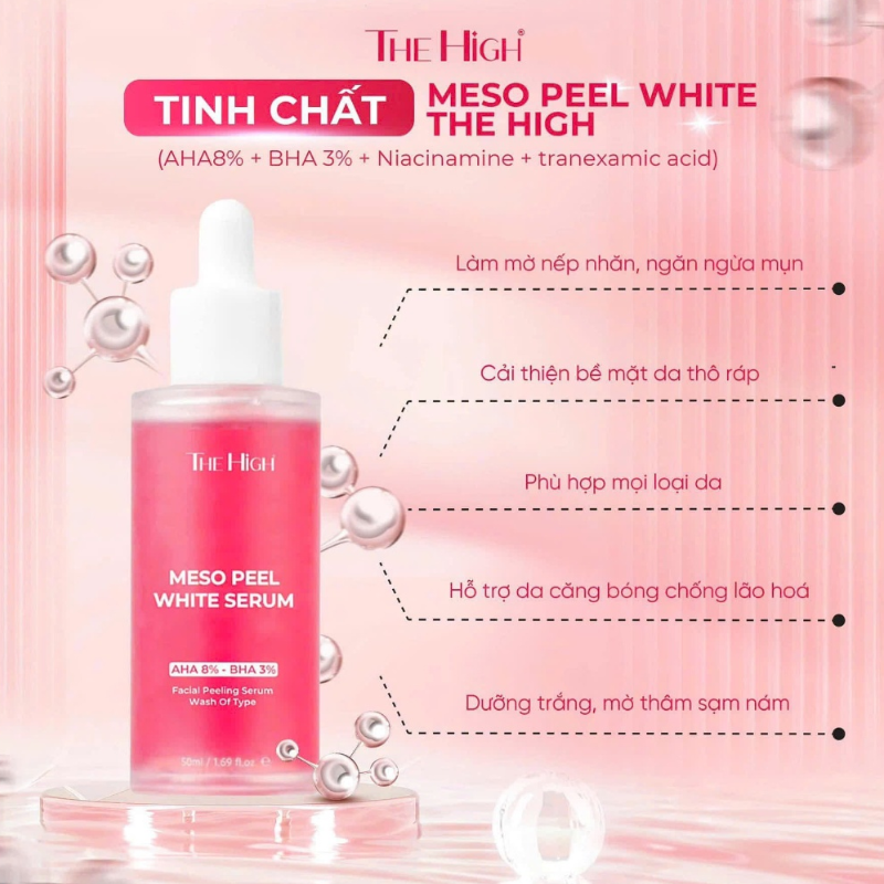 26481_8_20250717121128-2.png Tinh Chất Serum Meso Peel The High 50ml - Serum Hỗ Trợ Dưỡng Sáng Mờ Thâm Cải Thiện Lão Hóa Da - Serum The High Chính Hãng - SRTHEHIGH