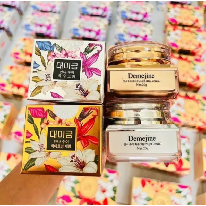 Kem Face Demejine Ban Đêm Không Tem 20g Công Nghệ Hàn Quốc Kem Face Demejine Ban Đêm Không Tem 20g Công Nghệ Hàn Quốc