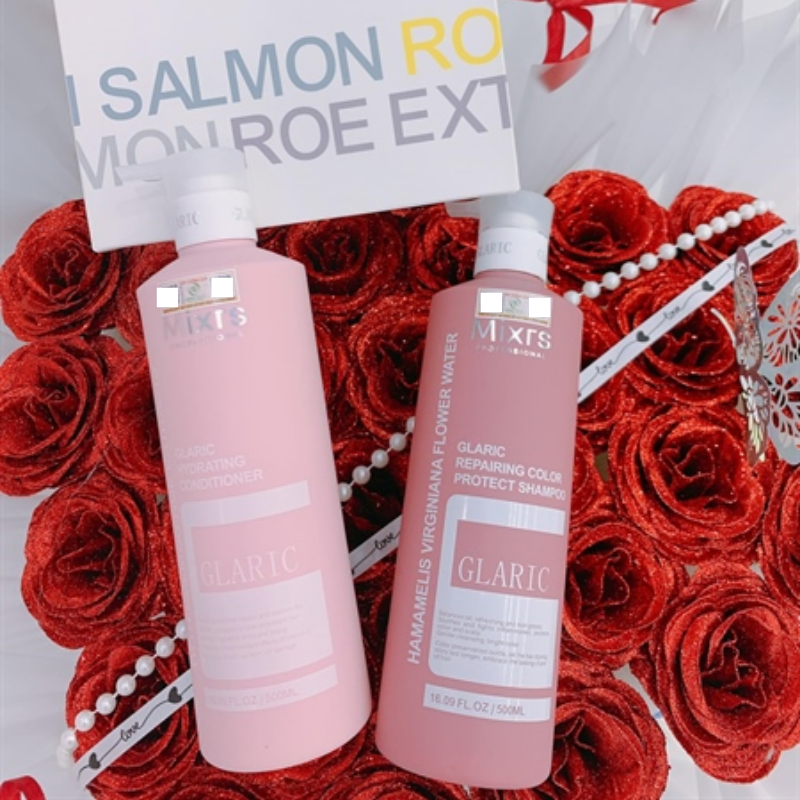 Shop sỉ combo Gội Xả Mixrs Màu Hồng 500ml