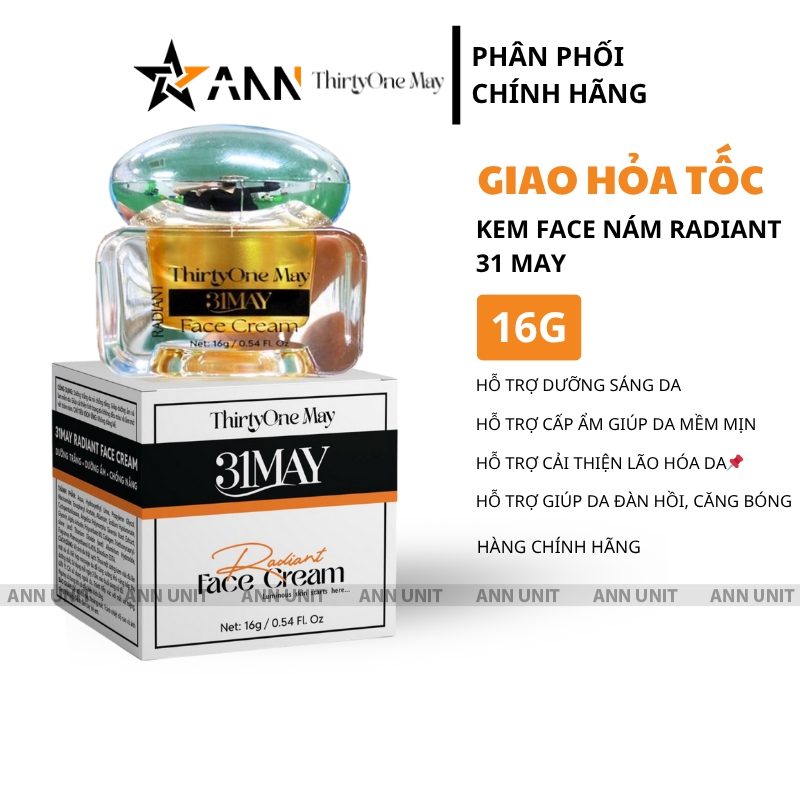 26545_21_20250806143627-7.png Kem Face Nám 31may Radiant - Kem Dưỡng Radiant Thirty One May 16g - 8938562528057
