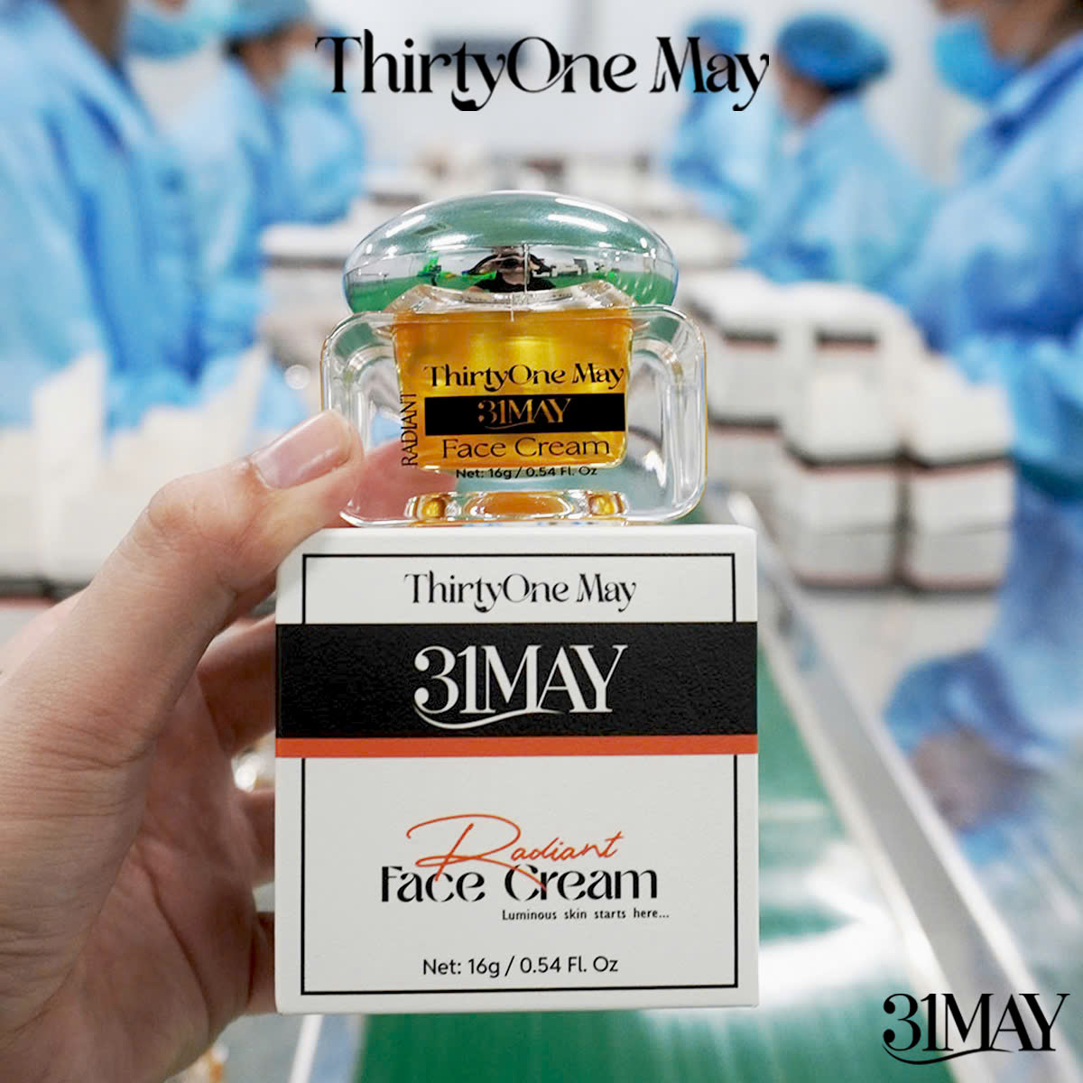 26545_z6908910613244-be92cb993e4f11c0bc38608278d5bc5d_20250821150253-6.jpg Kem Face Nám 31may Radiant - Kem Dưỡng Radiant Thirty One May 16g - 8938562528057