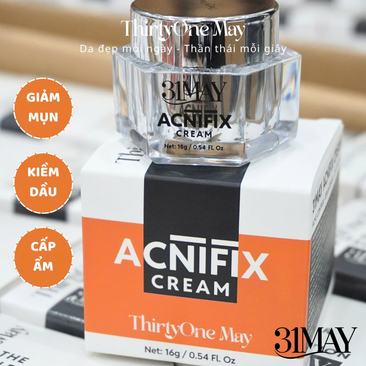 26546_z6908923770120-5087b9c68d3657032c6a141ec4976cf4_20250820225132-5.jpg Kem Mụn 31may Acnifix 16g – Face Thirty One May Acnifix Chính Hãng - 8938562528088