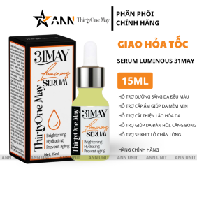 Seeum Dưỡng Sáng Da Đều Màu 31May Luminous 15ml - Tinh Chất Dưỡng Thirty One May - 8938562528054