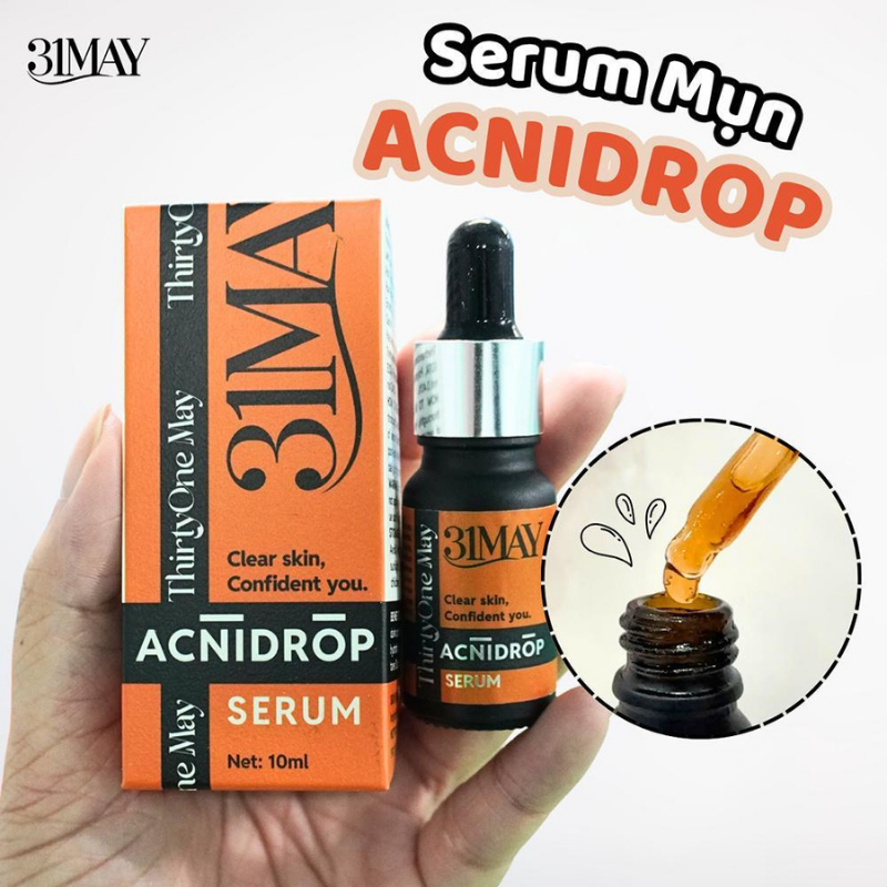 Combo Kem Mụn 31may Acnifix 15g & Serum Mụn 31may Acnidrop 10ml - Mỹ Phẩm Thirty One May