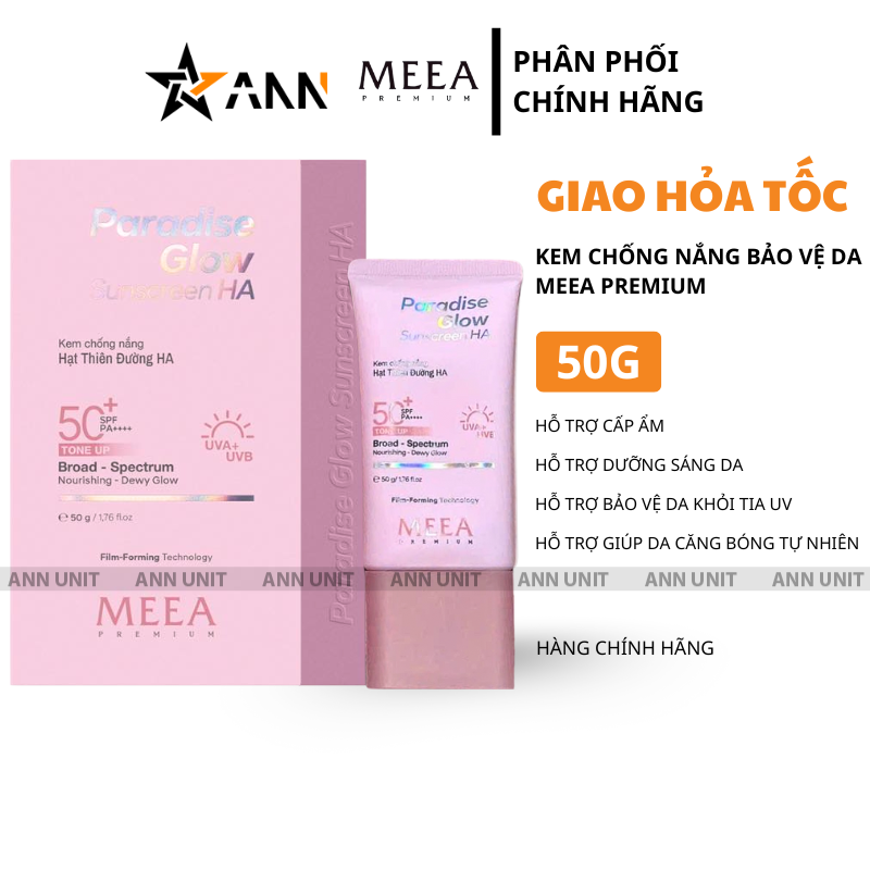 26566_1_20250815120518-1.png Kem Chống Nắng Hạt Thiên Đường Ha Meea Preamium 50+ Spf Pa++++ 50g - 8938562497056