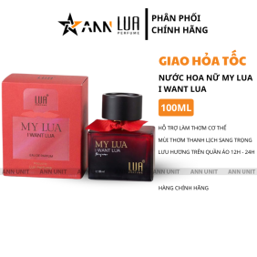 Nước Hoa Nữ Lua My Lua I Want Lua 100ml - Hương Thơm Thanh Lịch Sang Trọng - 8936095373175