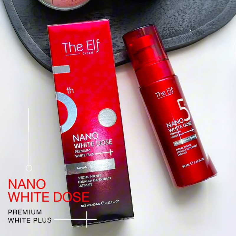 Serum Đỏ Truyền Trắng Body Thái Lan The Elf 60ml - Serum Thái Lan Dưỡng Sáng Da