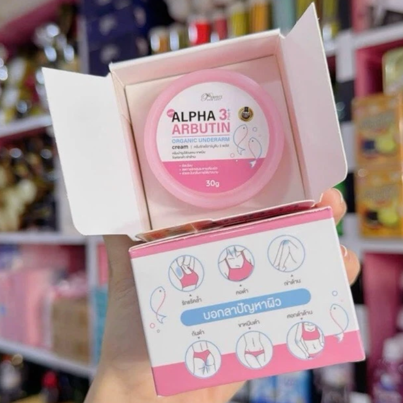 Kem Thâm Nách Alpha Arbutin 3plus Organic Underarm Cream 30g
