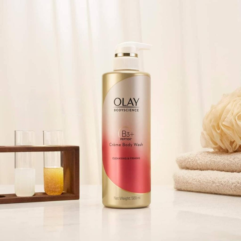 Sữa Tắm Dưỡng Sáng Da Olay B3+ Vitamin C Màu Đỏ 500ml Sữa Tắm Dưỡng Sáng Da Olay B3+ Vitamin C Màu Đỏ 500ml