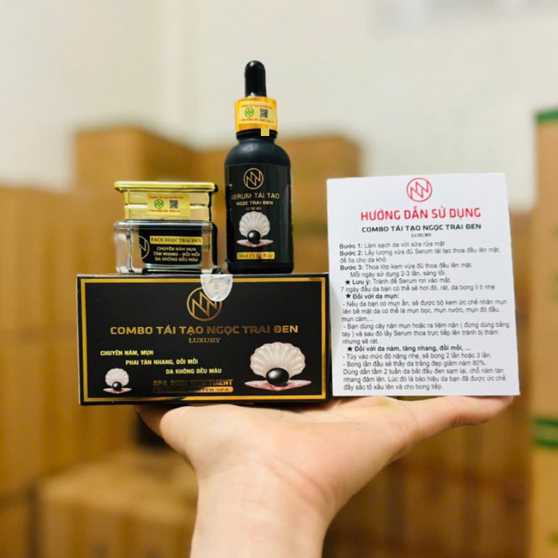 26677_3_20250904101050-1.png Combo Tái Tạo Ngọc Trai Đen Nn Luxury Serum 30ml & Kem Face 10g - CBTTNTDNN