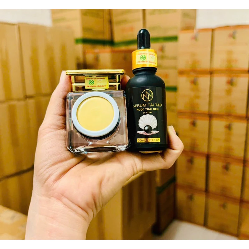 26677_5_20250904101051-1.png Combo Tái Tạo Ngọc Trai Đen Nn Luxury Serum 30ml & Kem Face 10g - CBTTNTDNN