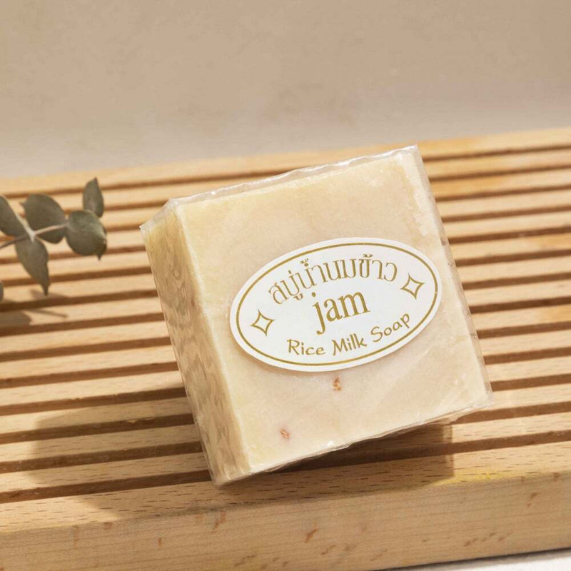Bỏ sỉ combo 2 Cục Xà Phòng Cám Gạo Thái Lan Jam Rice Milk Soap 20g/Cục Bỏ sỉ combo 2 Cục Xà Phòng Cám Gạo Thái Lan Jam Rice Milk Soap 20g/Cục