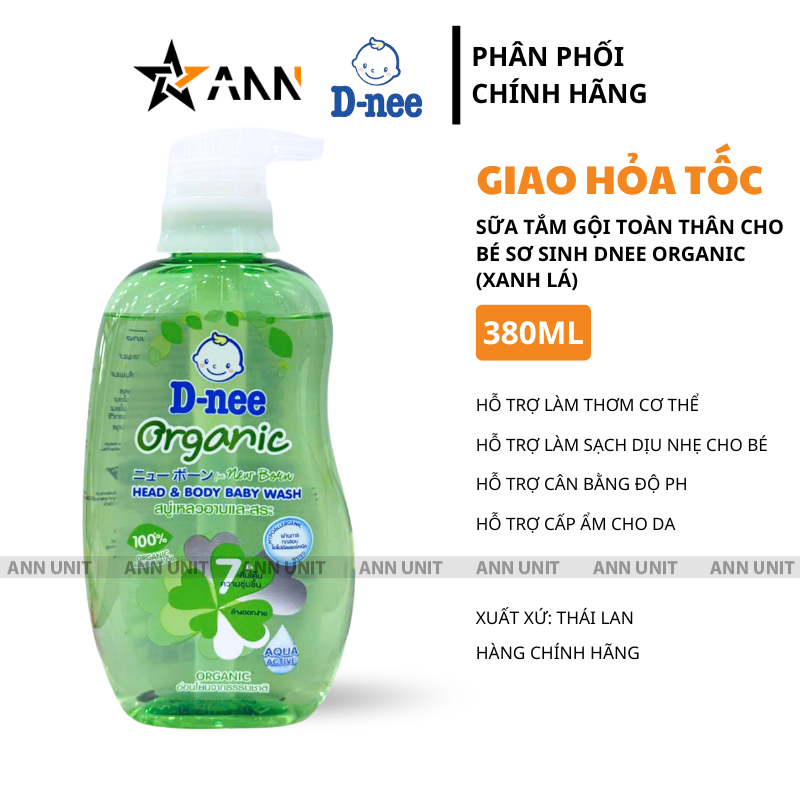 26700_4_20250905111240-2.png Sữa Tắm Gội Toàn Thân Cho Bé Sơ Sinh Dnee Organic Màu Xanh Lá 380ml - 8851989061849