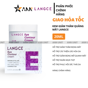 Kem Hỗ Trợ Giảm Thâm Quầng Mắt Langce Eye Contour Cream 20ml - 8936061210244