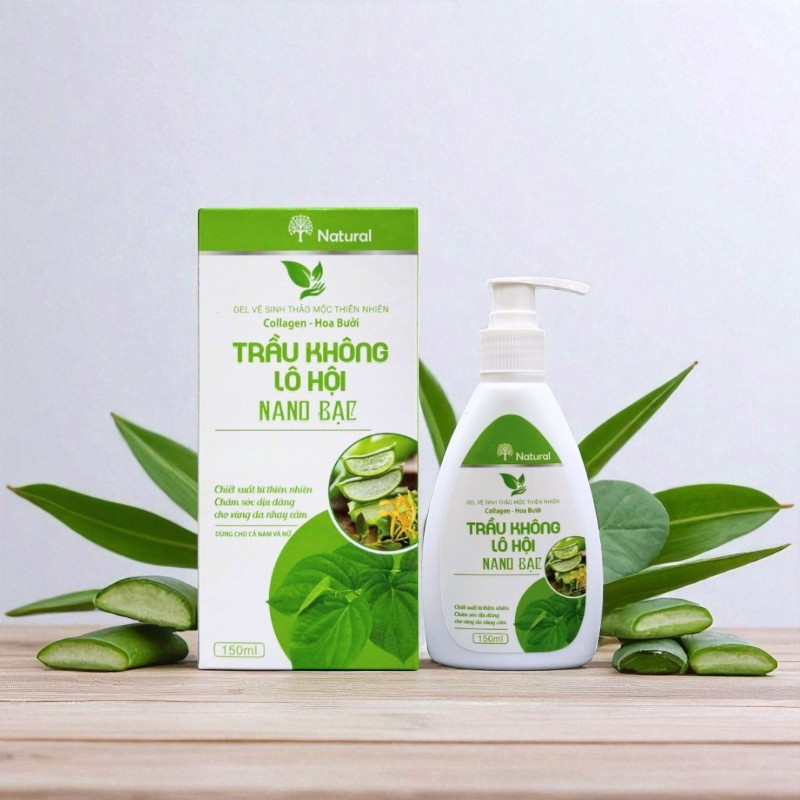 Chuyên sỉ dung Dịch Vệ Sinh Thảo Mộc Thiên Nhiên Collagen Hoa Bưởi Trầu Không Lô Hội Bạc Nano Bạc Hướng Quý Cosmetic 150ml Chuyên sỉ dung Dịch Vệ Sinh Thảo Mộc Thiên Nhiên Collagen Hoa Bưởi Trầu Không Lô Hội Bạc Nano Bạc Hướng Quý Cosmetic 150ml