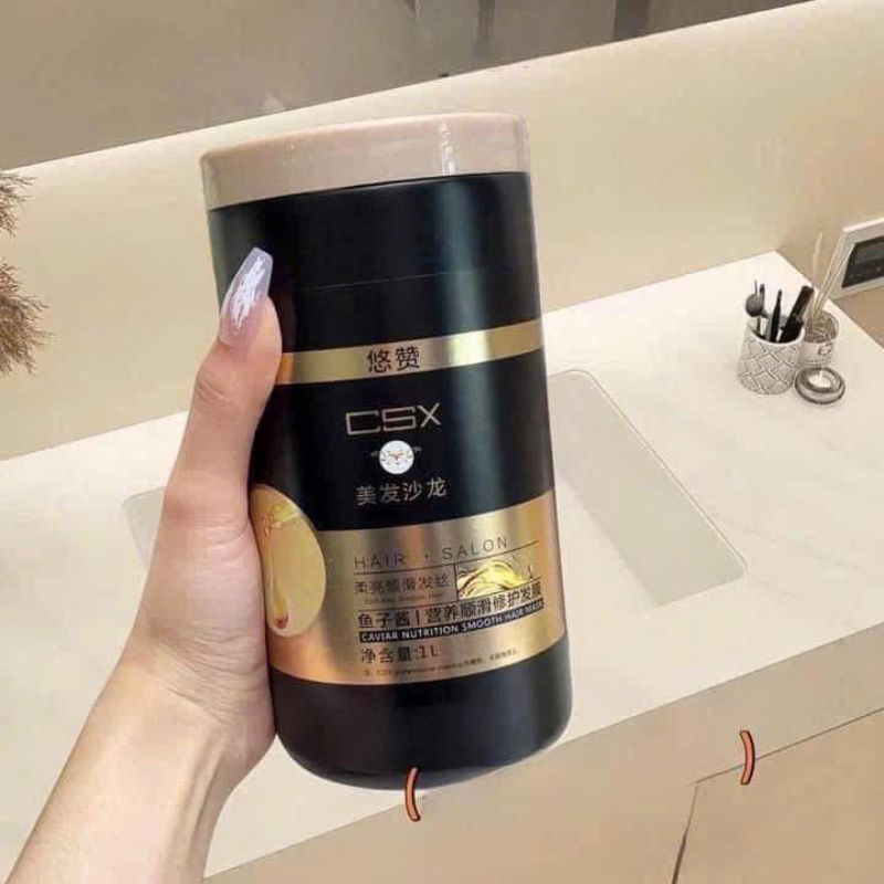 26750_7_20250915182641-1.png Kem Ủ Tóc Csx Phục Hồi Nuôi Dưỡng Tóc Mềm Mượt Nội Địa Trung 1 Lít - 6952134281845