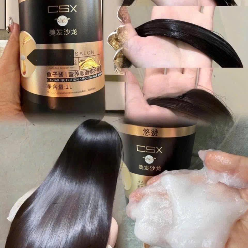 Kem Ủ Tóc Csx Phục Hồi Nuôi Dưỡng Tóc Mềm Mượt Nội Địa Trung 1 Lít Kem Ủ Tóc Csx Phục Hồi Nuôi Dưỡng Tóc Mềm Mượt Nội Địa Trung 1 Lít