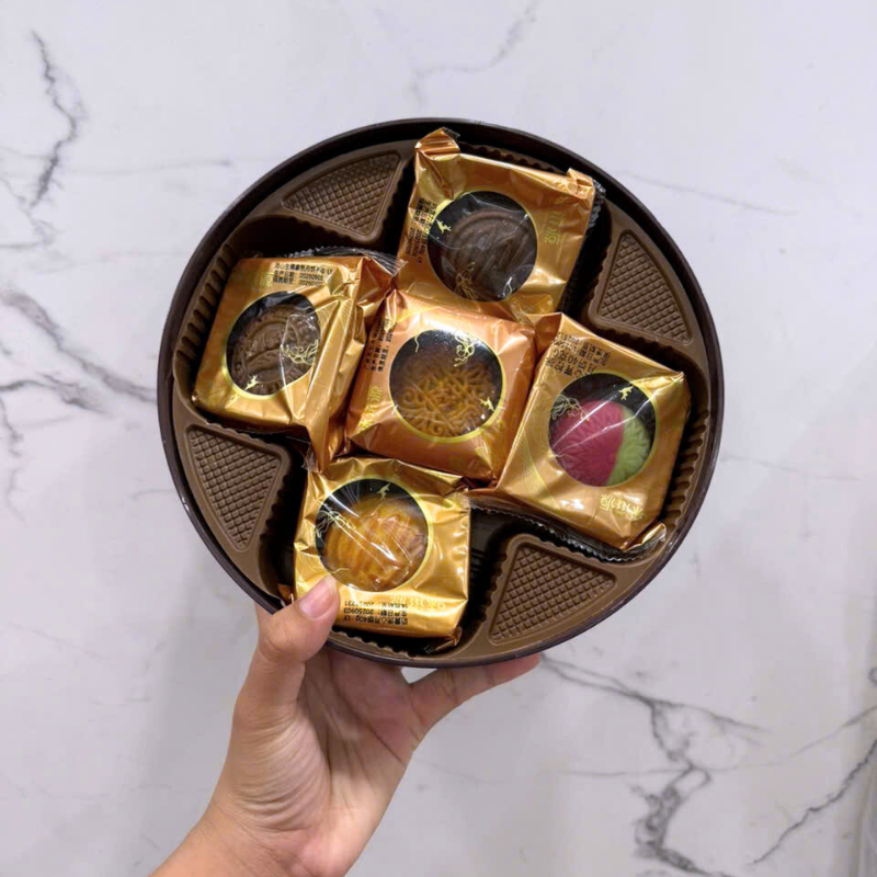 Bánh Trung Thu Bát Vị 2 Tầng Hộp 10 Bánh