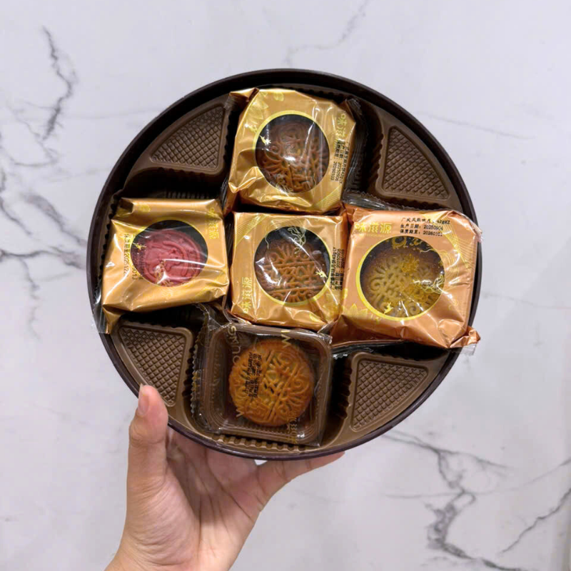 Bánh Trung Thu Bát Vị 2 Tầng Hộp 10 Bánh
