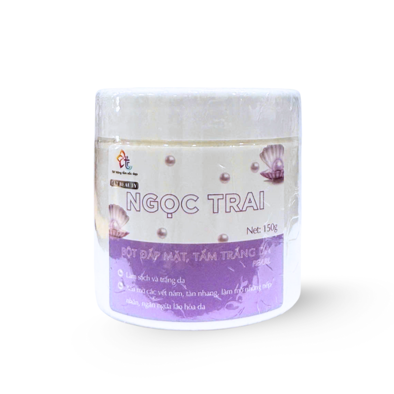 Chuyên sỉ bột Đắp Mặt Tắm Trắng Da Ngọc Trai Nguyên Chất T&T Beauty 150g/Hộp Chuyên sỉ bột Đắp Mặt Tắm Trắng Da Ngọc Trai Nguyên Chất T&T Beauty 150g/Hộp