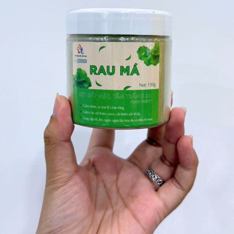 26802_102_20250929115858-1.png Bột Đắp Mặt Tắm Trắng Da Rau Má Nguyên Chất T&T Beauty 150g/Hộp - 8936148011573