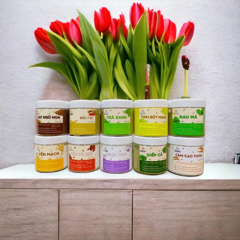 26804_59_20250929121613-1.png Bột Đắp Mặt Tắm Trắng Da Yến Mạch Nguyên Chất T&T Beauty 150g/Hộp - 8936148011528